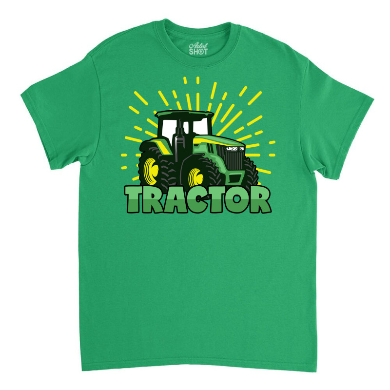 Tractor Green Classic T-shirt | Artistshot