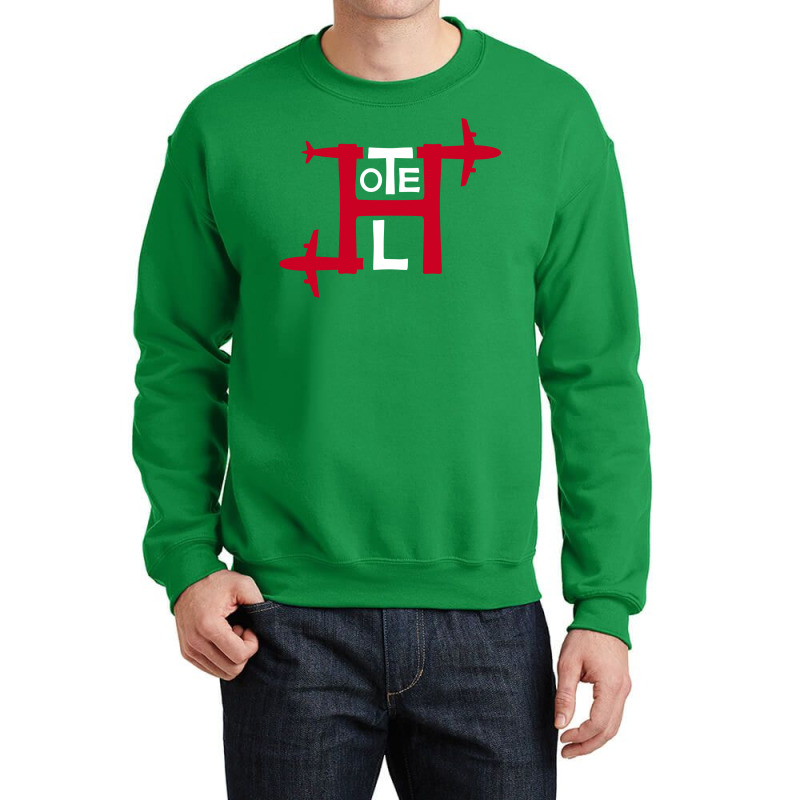 Hotel Aviation Phonetic Alphabet Pilot Airplane Co Crewneck Sweatshirt | Artistshot