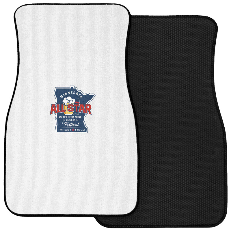 Target Field Design Front Car Mat | Artistshot