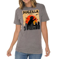 Funny Pug Dog Pugzilla Christmas Gifts For Pug Lov Vintage T-shirt | Artistshot