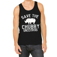 Funny Save The Chubby Unicorns Fat Rhino Hoodie Tank Top | Artistshot