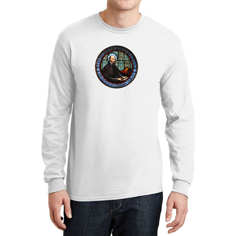 Amazing Ignatius Of Loyola Society Long Sleeve Shirts | Artistshot