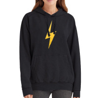 Minimalistic Design With Lightning Bolt Grunge T S Vintage Hoodie | Artistshot