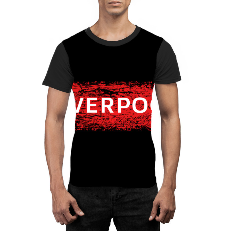 Cool Retro Grunge Vintage Look Liverpool Shirt Gif Graphic T-shirt | Artistshot