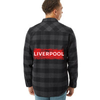 Cool Retro Grunge Vintage Look Liverpool Shirt Gif Flannel Shirt | Artistshot