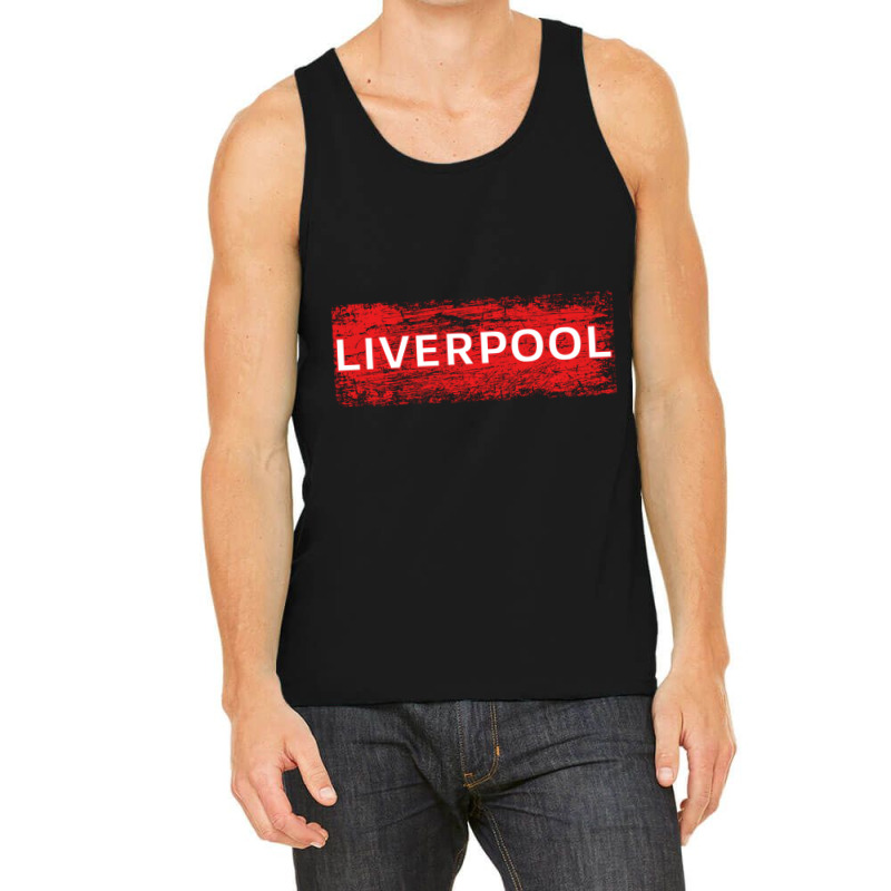 Cool Retro Grunge Vintage Look Liverpool Shirt Gif Tank Top | Artistshot