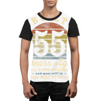 Built 55 Years Ago   All Parts Original Funny 55th Graphic T-shirt | Artistshot