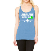 Airplane Pilot Aviation Travel 80s Racerback Tank | Artistshot