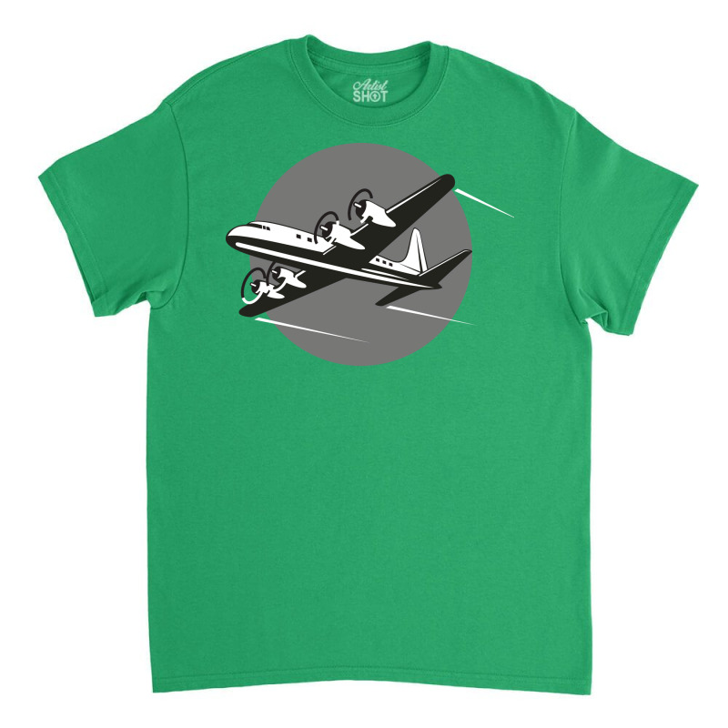 Airplane Flying Travel Classic T-shirt by kayyalrascona | Artistshot