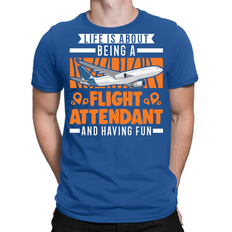 Flight Attendant Stewardess Gift Retro T-shirt | Artistshot