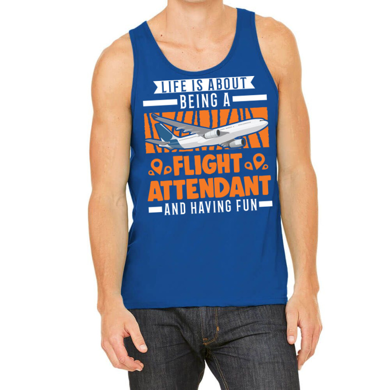 Flight Attendant Stewardess Gift Retro Tank Top | Artistshot