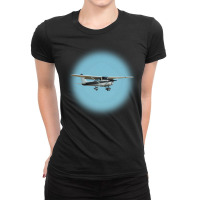 Cessna 80s Ladies Fitted T-shirt | Artistshot