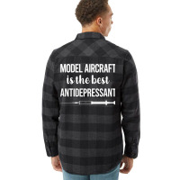 Antidepressant Model Aircraft Retro Flannel Shirt | Artistshot