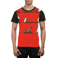 Animal Yoga Funny Graphic T-shirt | Artistshot