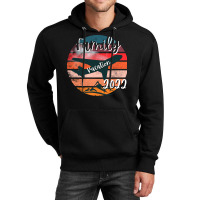 Family Vacation 2022 On Vintage Sunset Airplane Ba Unisex Hoodie | Artistshot