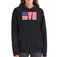 American Flag Hippie Vintage Hoodie | Artistshot