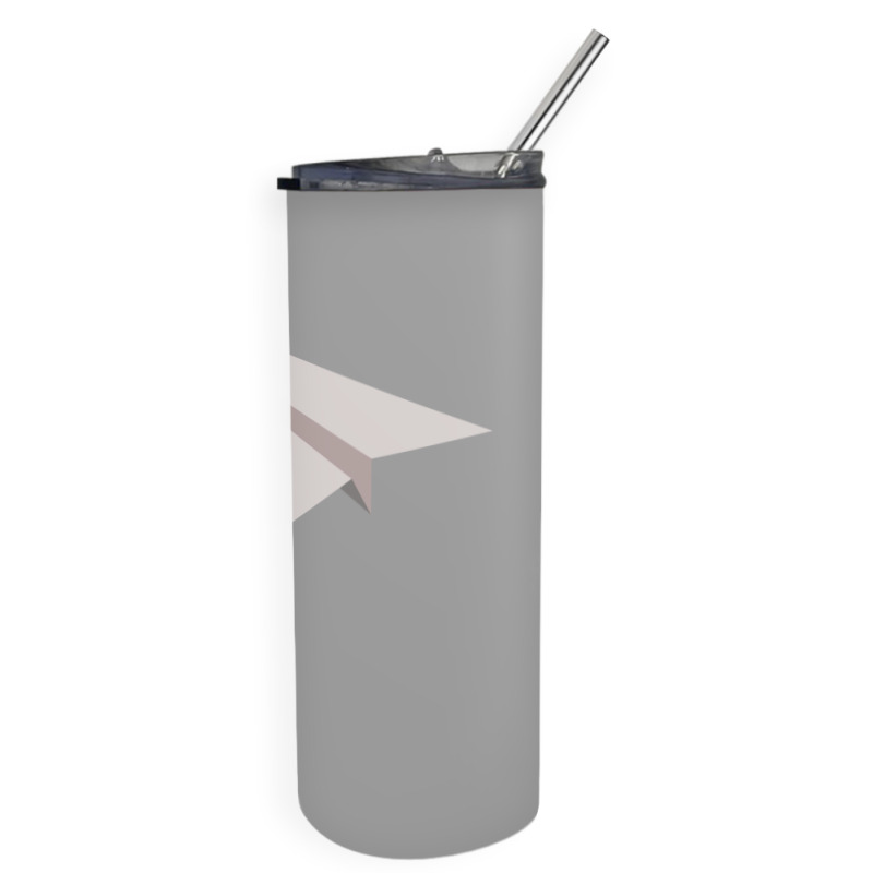 Paper Plane Travel Skinny Tumbler | Artistshot