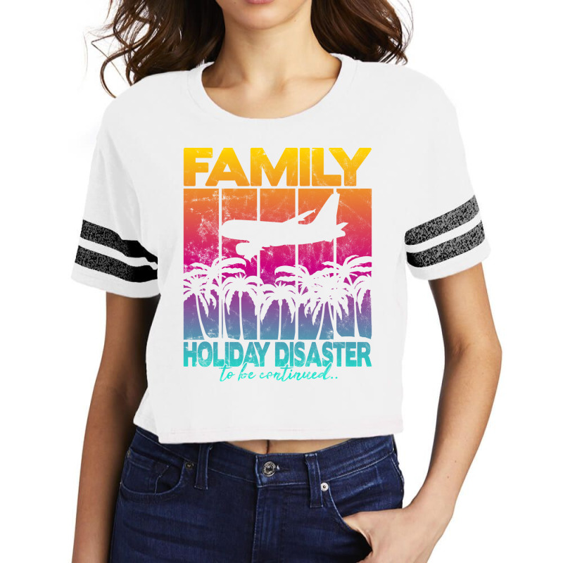 Family Holiday Disaster To Be Continued Funny Scorecard Crop Tee by raalhuzrelih | Artistshot