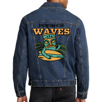 Brotherhood Of The Waves 70s Men Denim Jacket | Artistshot