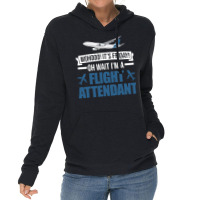 Flight Attendant Gift Stewardess Nostalgia Lightweight Hoodie | Artistshot