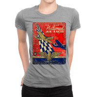 National Air Race 80s Ladies Fitted T-shirt | Artistshot