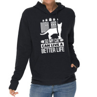 Cats Funny Sayings 48 Neg Lightweight Hoodie | Artistshot