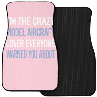 Funny Crazy Lover Model Aircraft 80s Front Car Mat | Artistshot