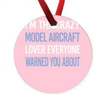 Funny Crazy Lover Model Aircraft 80s Ornament | Artistshot