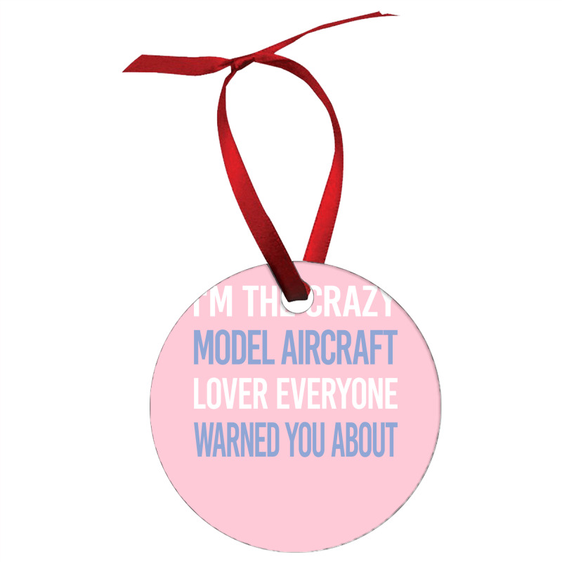 Funny Crazy Lover Model Aircraft 80s Ornament | Artistshot