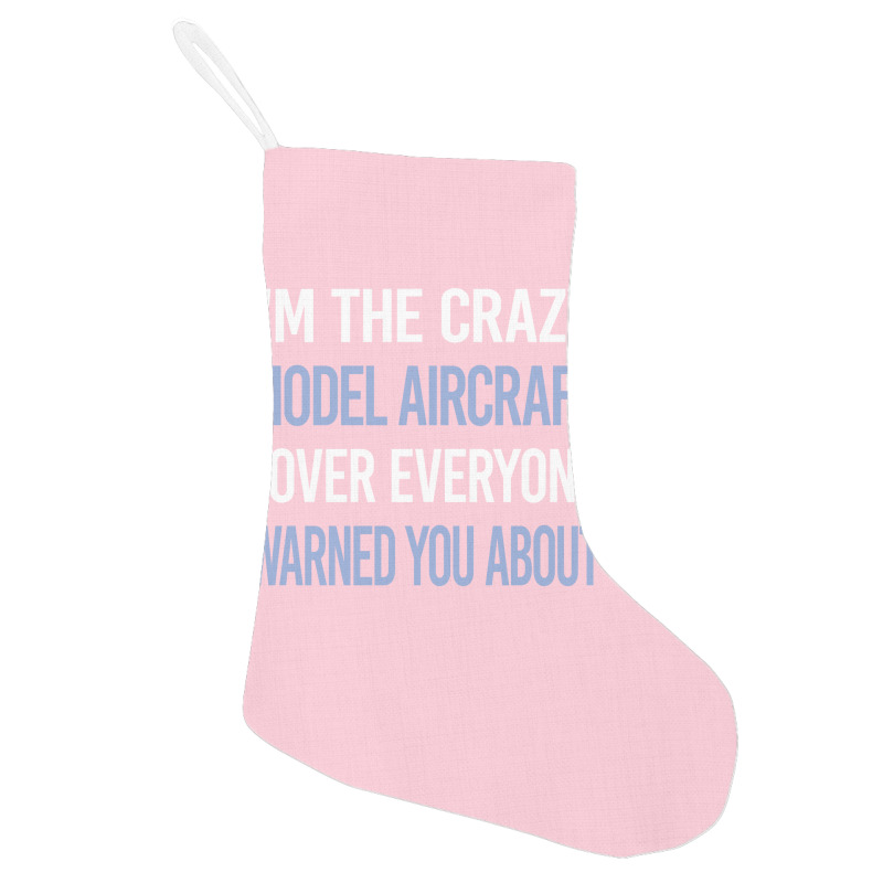 Funny Crazy Lover Model Aircraft 80s Holiday Stocking | Artistshot