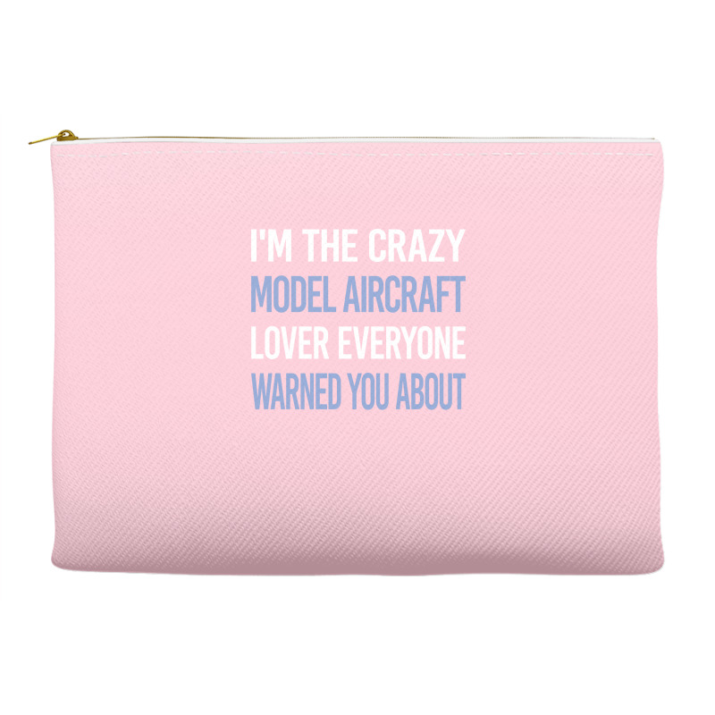 Funny Crazy Lover Model Aircraft 80s Accessory Pouches | Artistshot