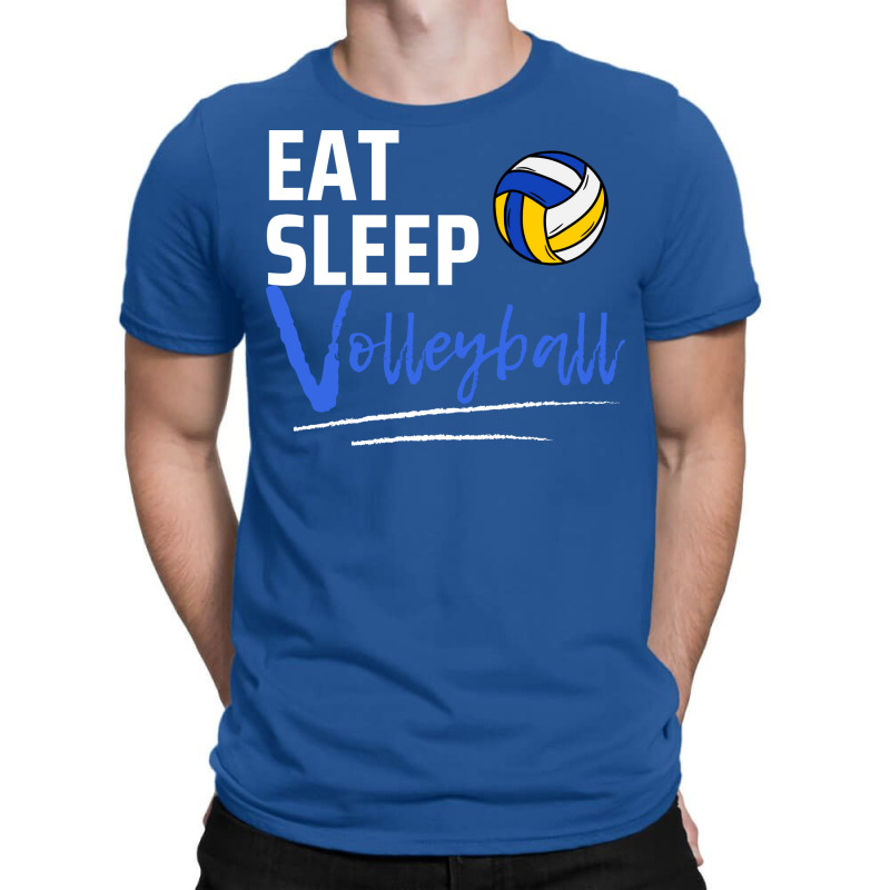 Eat Sleep Volleyball Aesthetic T-Shirt by sbusiozald | Artistshot