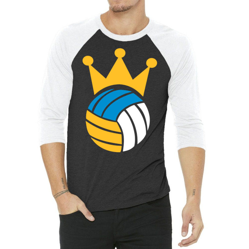 Beach Volleyball Crown Travel 3/4 Sleeve Shirt by rolinghsgagv | Artistshot