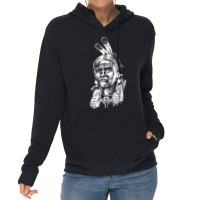 American Indian Headdress For All Indigenous Funny Lightweight Hoodie | Artistshot