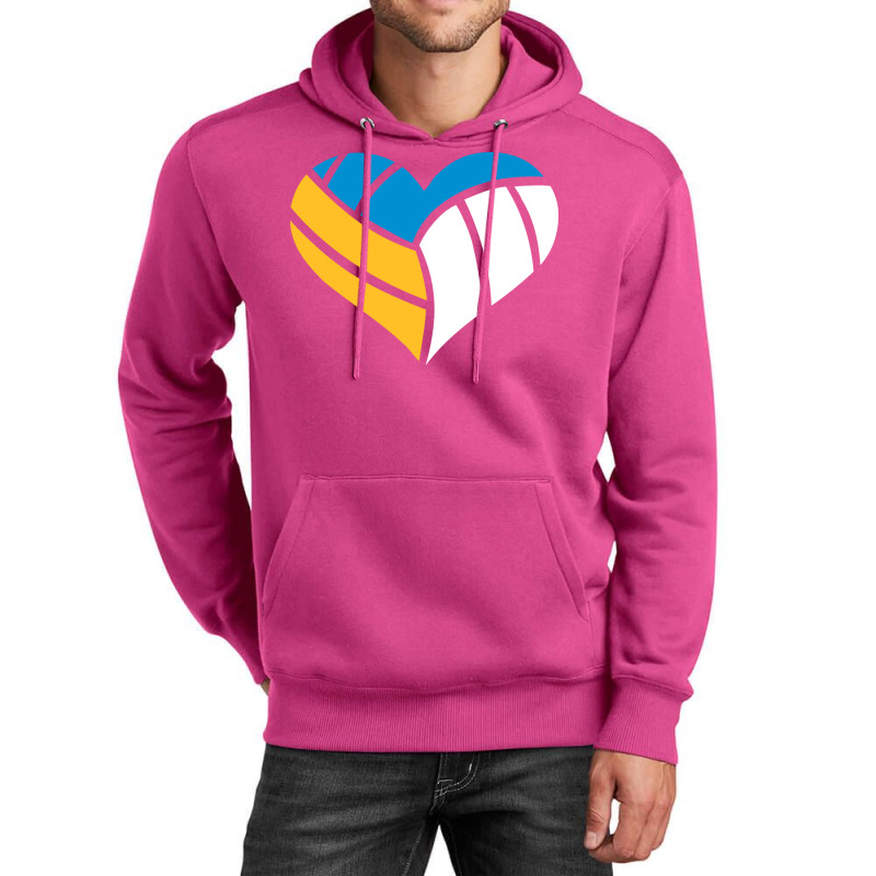 Beach Volleyball Heart Trending Unisex Hoodie by rolinghsgagv | Artistshot