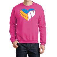 Beach Volleyball Heart Trending Crewneck Sweatshirt | Artistshot