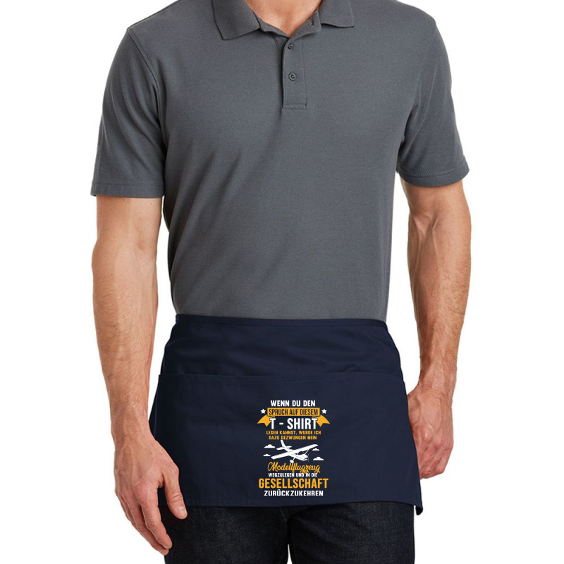 Model Airplane Shirt 80s Waist Apron | Artistshot