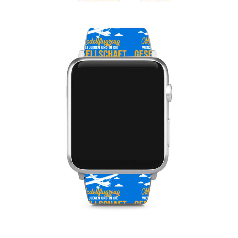 Model Airplane Shirt 80s Apple Watch Band | Artistshot