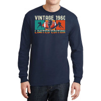 Footballs Birthday Limited Edition Vintage 1960 Su Long Sleeve Shirts | Artistshot