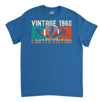 Footballs Birthday Limited Edition Vintage 1960 Su Classic T-shirt | Artistshot