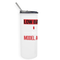 Low Battery Model Aircraft Aesthetic Skinny Tumbler | Artistshot