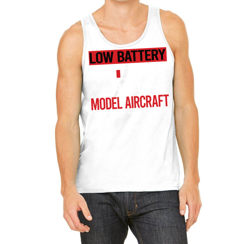 Low Battery Model Aircraft Aesthetic Tank Top | Artistshot