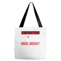 Low Battery Model Aircraft Aesthetic Tote Bags | Artistshot