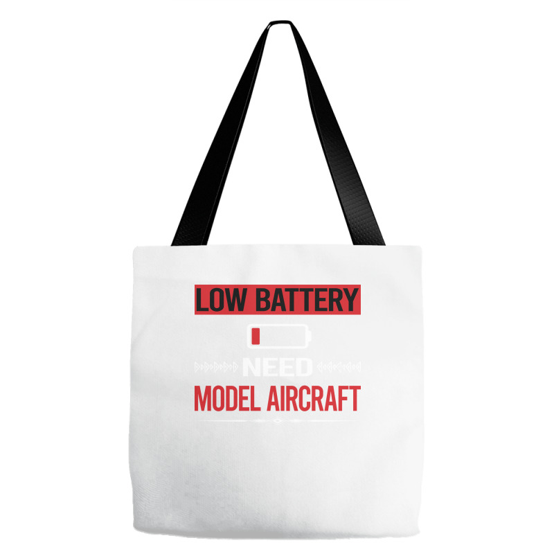 Low Battery Model Aircraft Aesthetic Tote Bags | Artistshot