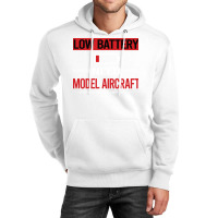 Low Battery Model Aircraft Aesthetic Unisex Hoodie | Artistshot