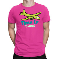 Time To Travel Girl T-shirt | Artistshot