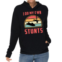 Jet Ski I Do My Own Stunts Jet Skiing Water Jetski Lightweight Hoodie | Artistshot