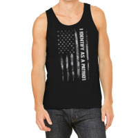 I Identify As A Patriot Hippie Tank Top | Artistshot