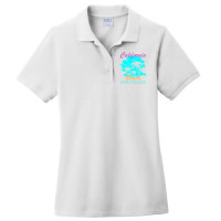 California Beach Summer Paradise Cute Ladies Polo Shirt | Artistshot