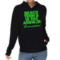 Beach Tennis Gift Funny Lightweight Hoodie | Artistshot